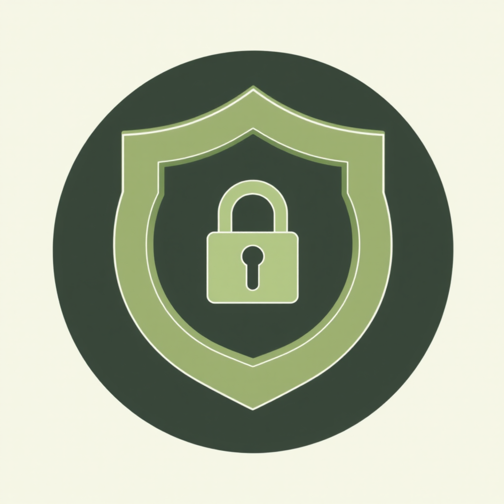 Shield icon representing privacy protection and secure browsing